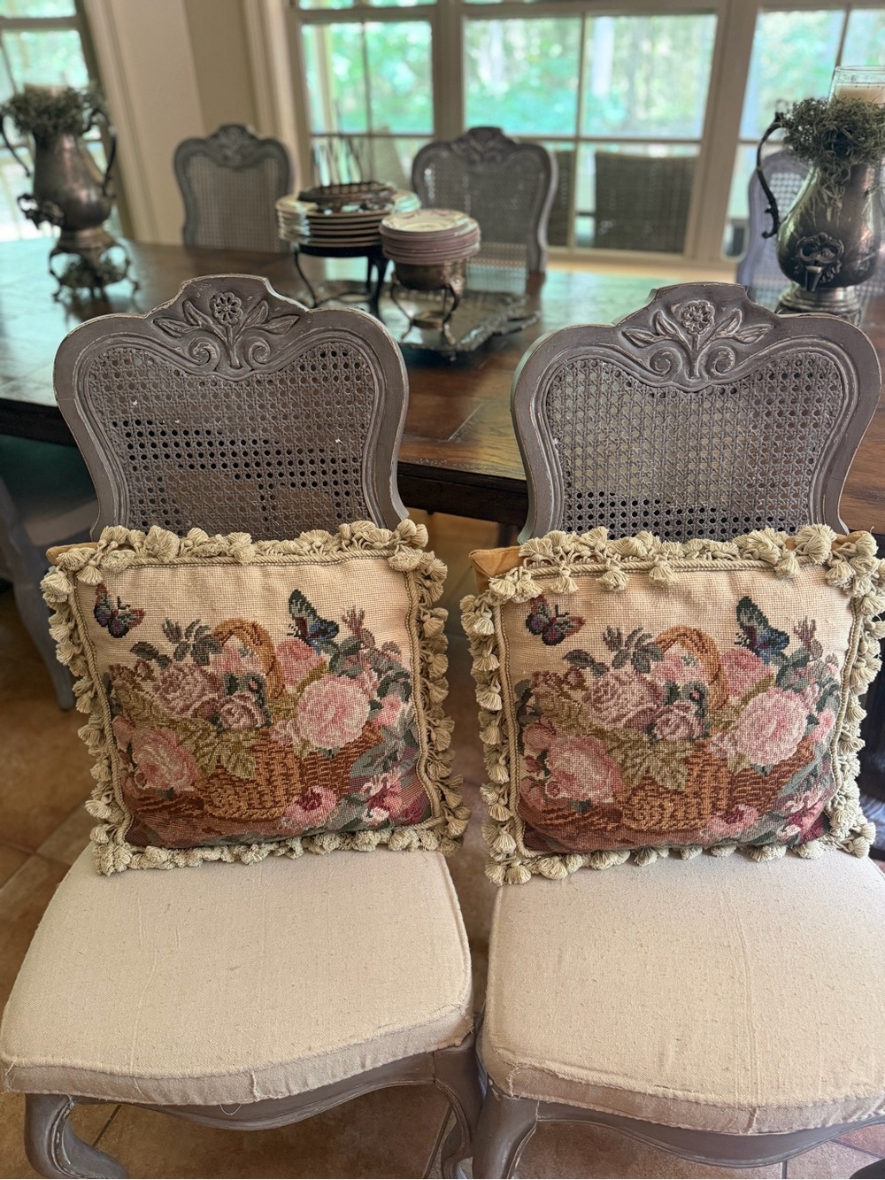 Aubusson pillows